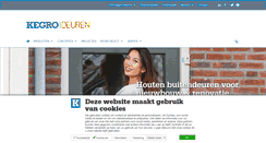 Desktop Screenshot of kegro.nl